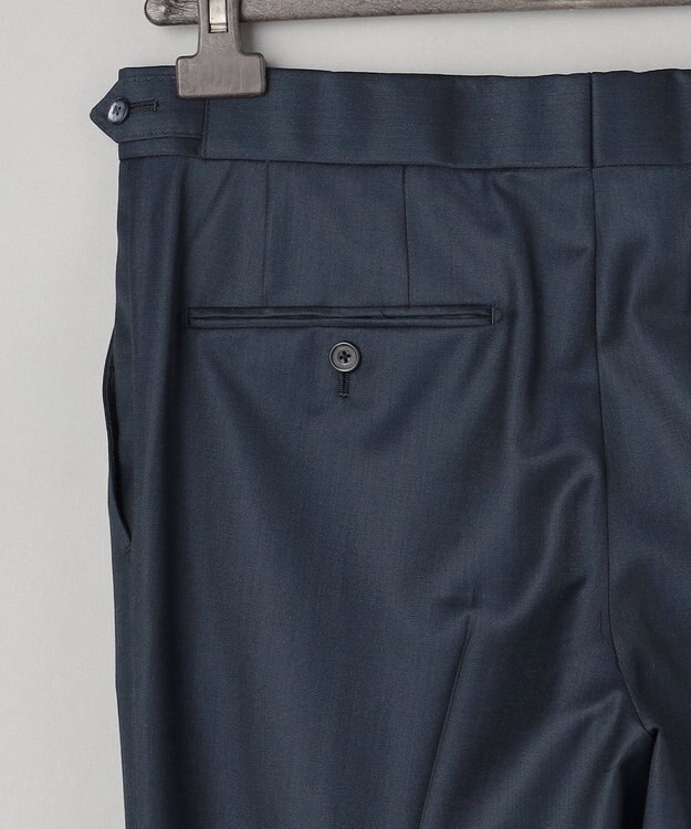 GOTAIRIKU シワになりにくい/通年素材【御幸毛織/みゆきけおり】Superio160 スーツ_ダークグリーン ダークグリーン系8