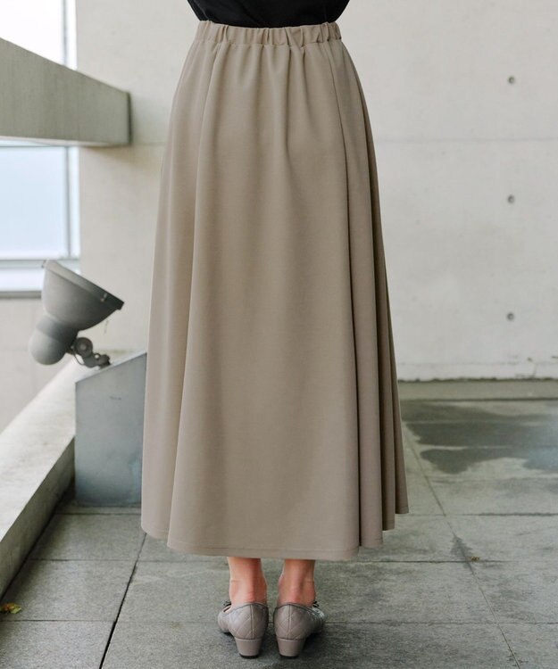 Tiaclasse 【選べる】フレア＆タイトカノコスカート フレア：ベージュ