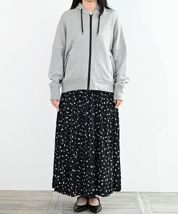 FORFORMO Back drape Parka バックドレープパーカー ライトグレー