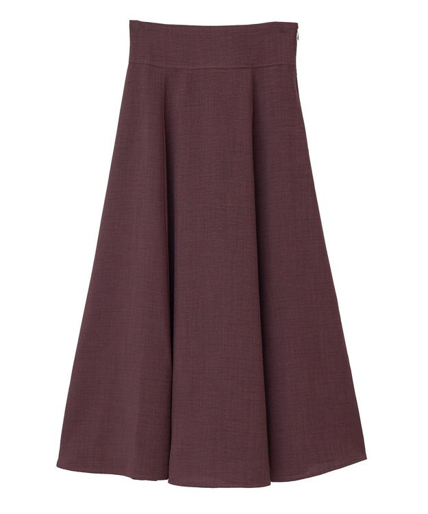 earth music&ecology バックレースアップスカート Dark Brown