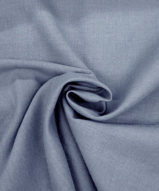 Tiaclasse 【洗える】リネンミックススキッパーシャツワンピース サックス