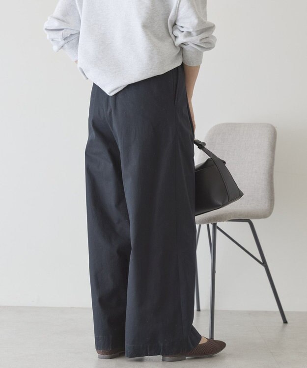 AMERICAN HOLIC ワイドチノパンツ Navy