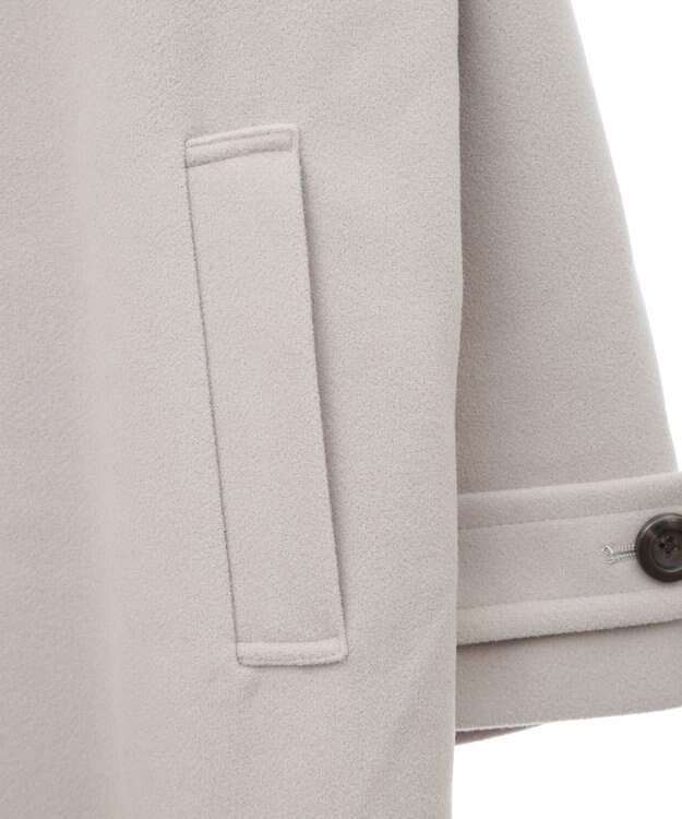 earth music&ecology 2WAYカラーロングコート ベージュ