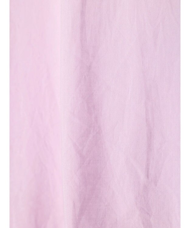 Green Parks ボリュームギャザーシャツワンピース Lavender