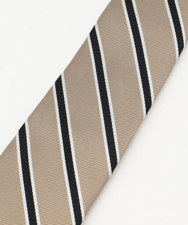 J.PRESS MEN オーセンティック / レジメンタル ネクタイ ベージュ系2