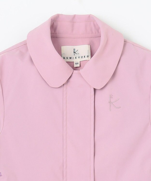 組曲 KIDS 【100㎝】【撥水】フリル マウンパ ラベンダー系