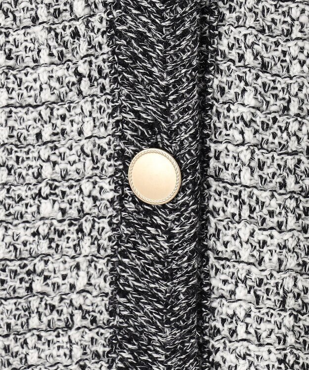 J.PRESS LADIES 【WEB限定カラーあり・洗える】TWEED ニット カーディガン ブラック系5