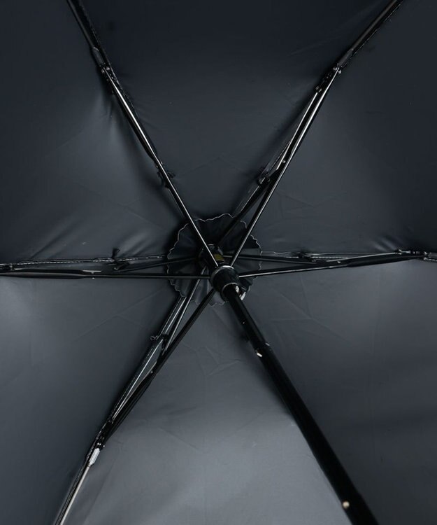 AURORA 【 BLAO（ブラオ）】刺しゅう晴雨兼用傘(折りたたみ傘) ホワイト