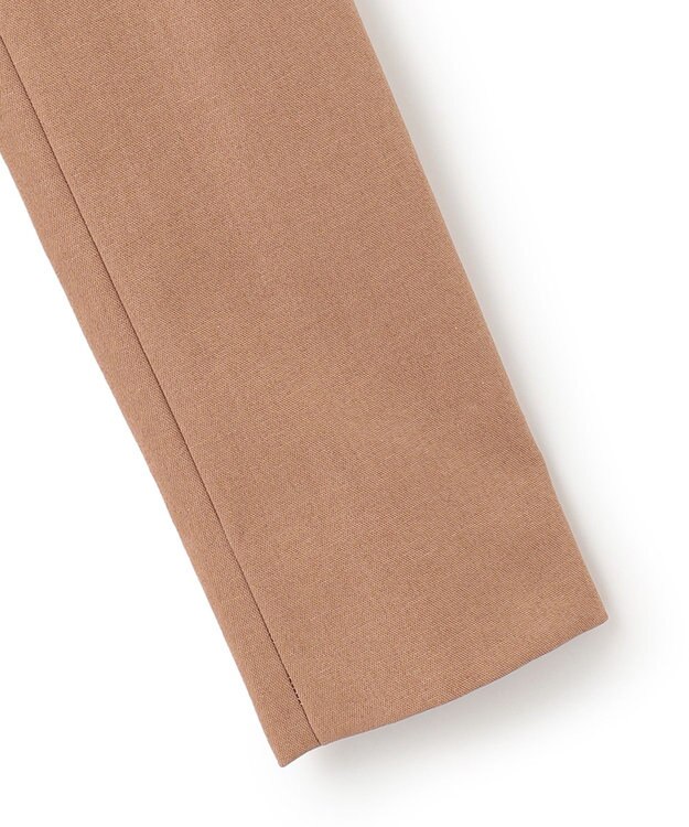 ICB 【セットアップ対応・洗える】 LooseWeave ノーカラージャケット レディッシュブラウン系