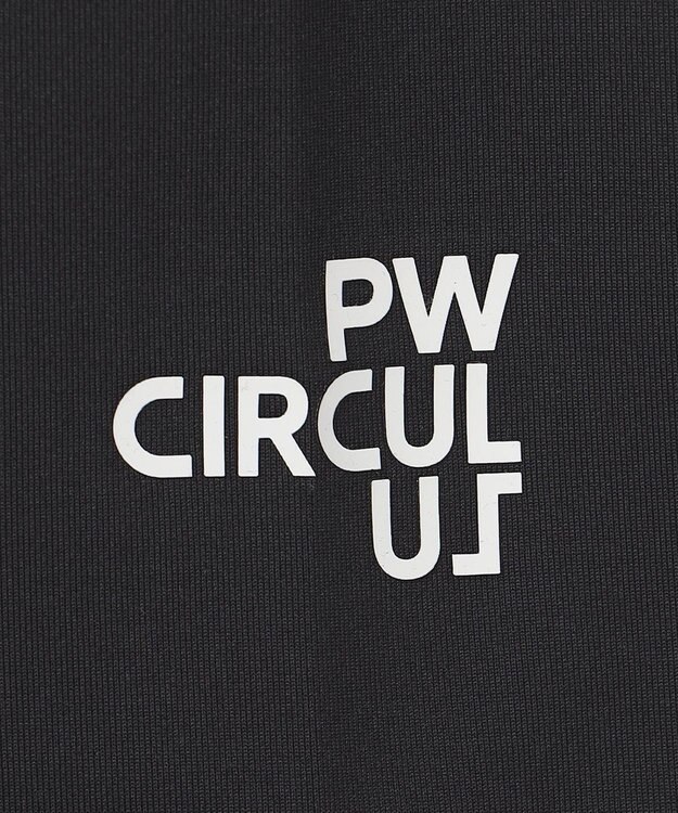 PW CIRCULUS 【MEN】UVメッシュコンビインナーシャツ ゴルフ ブラック系