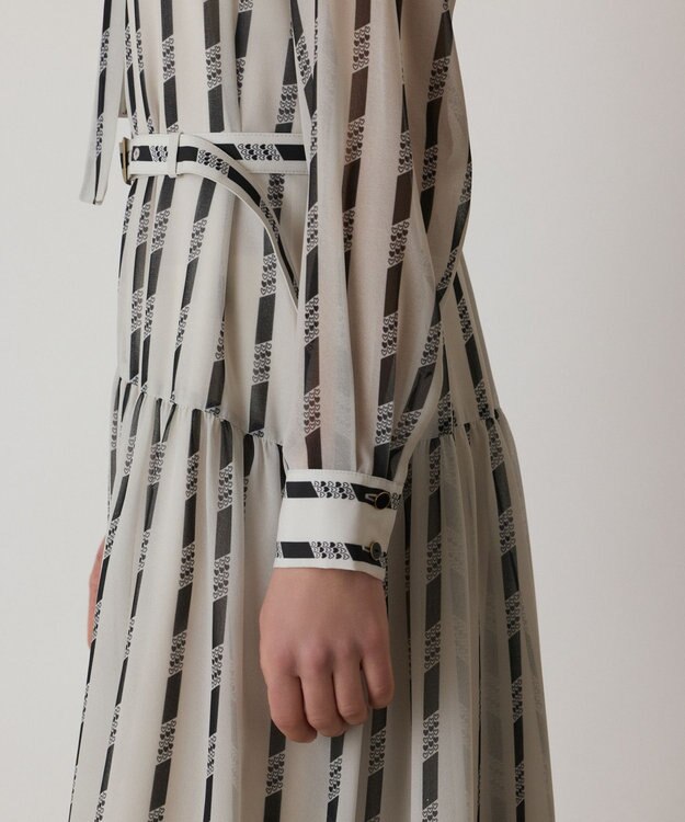 GRACE CONTINENTAL ハートストライプワンピース キナリ