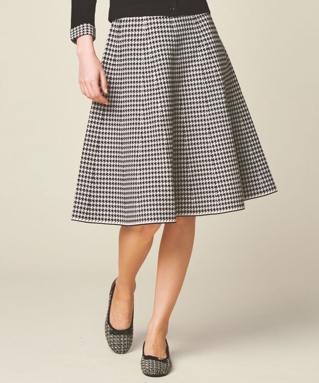 TOCCA 【洗える！】CALICO 千鳥柄スカート ブラック系3