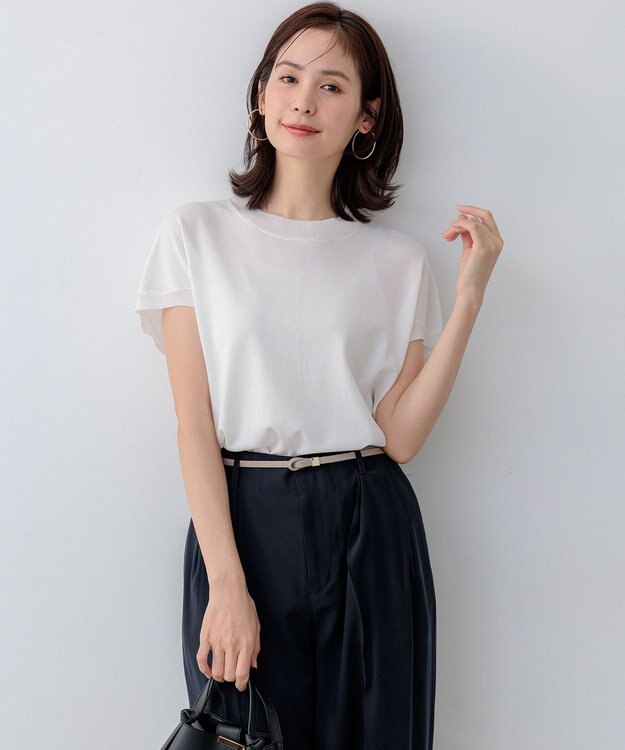 組曲 ナローノット フリーベルト ベージュ系