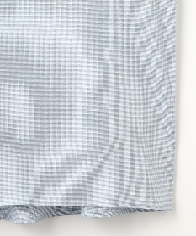 J.PRESS LADIES L 【洗える】BEZピンチェック ボリュームスリーブ ブラウス ダルブルー系3