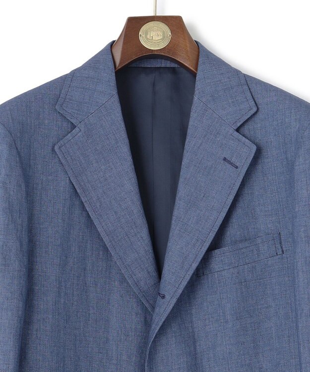 J.PRESS MEN 【WEB・一部店舗限定】サフィランリネン ジャケット ブルー系