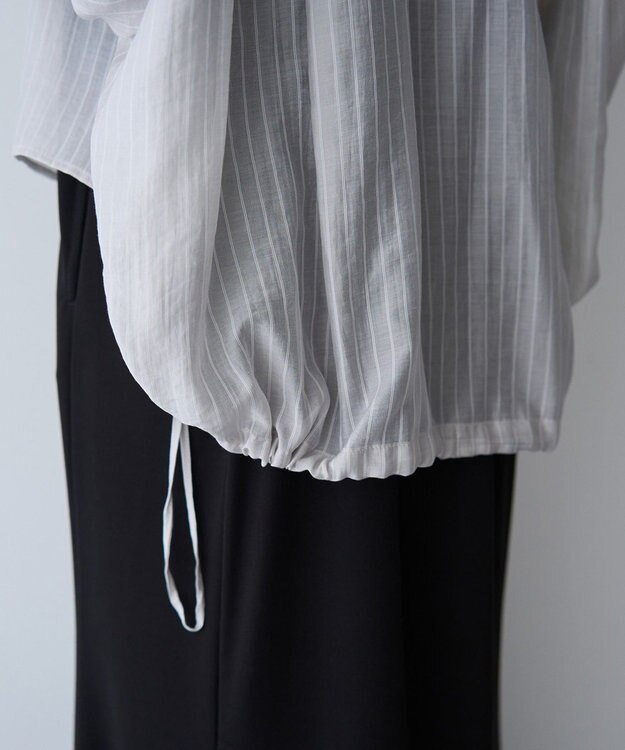 YECCA VECCA 【2点SET】ミリタリーシアーシャツセットキャミワンピース Black