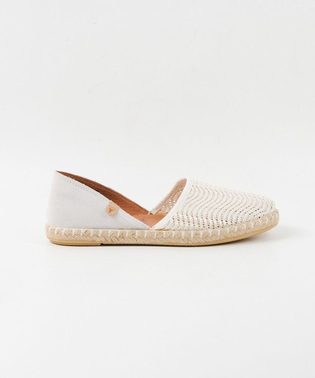 BONTRE 【VERBENAS/ベルベナス】ラフィア編みエスパドリーユ/CARMEN-LA-OS ホワイト