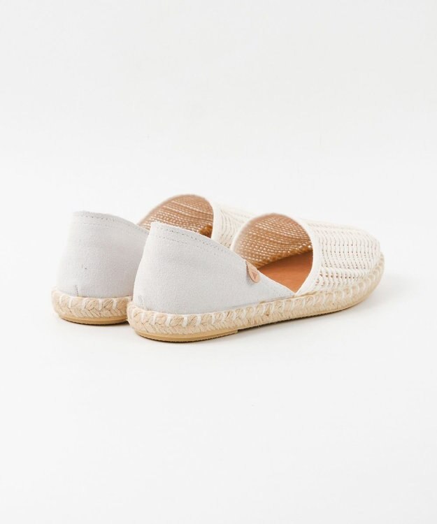 BONTRE 【VERBENAS/ベルベナス】ラフィア編みエスパドリーユ/CARMEN-LA-OS ホワイト