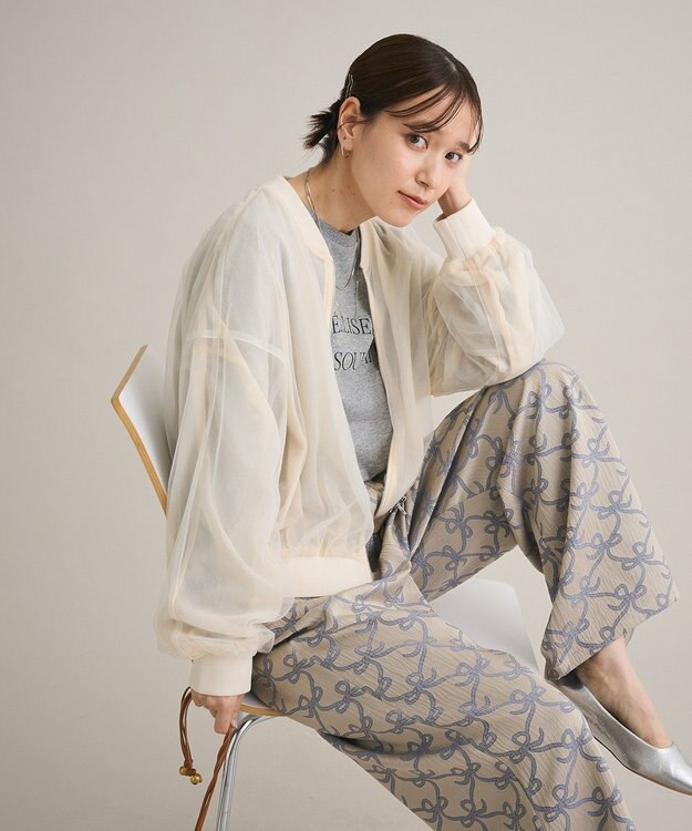 Green Parks シンプルロゴ長袖ロンＴＥＥ Gray Mixture