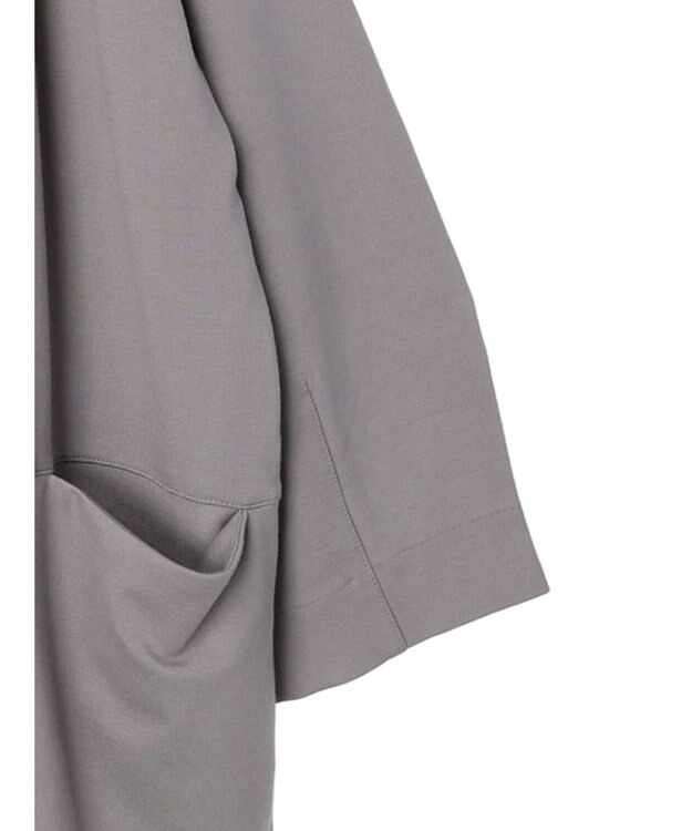 CRAFT STANDARD BOUTIQUE ポンチノーカラージャケット Purple