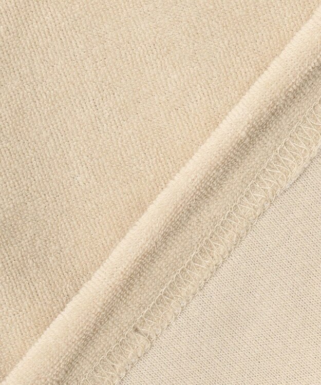 PW CIRCULUS GOLF 【MEN】パイル ハーフジップ ポケット モックネック シャツ ベージュ系