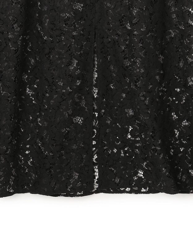 UNFILO レース キャミワンピース ブラック