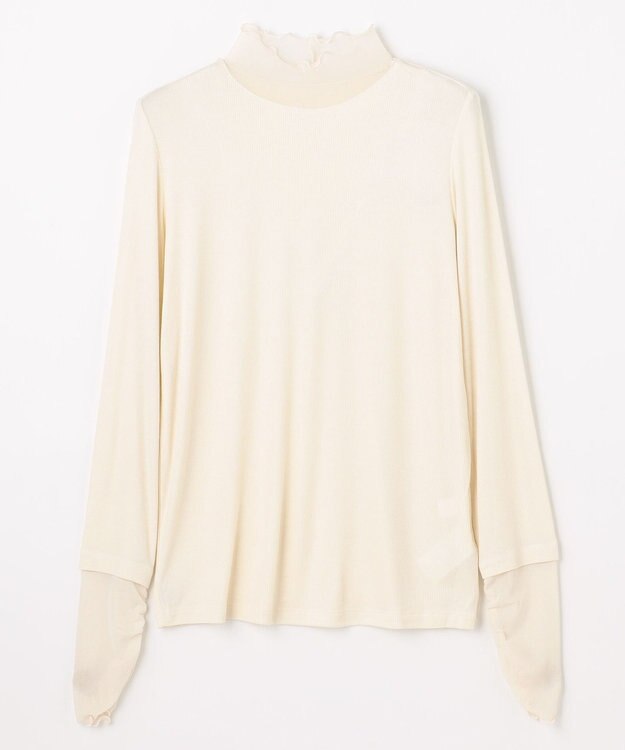 ANY L 【新色追加】シアーコンビタートル エクリュ