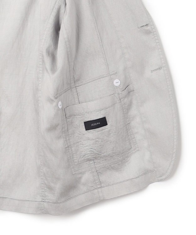 JOSEPH HOMME ストレッチマイヤー　ジャケット ライトグレー系