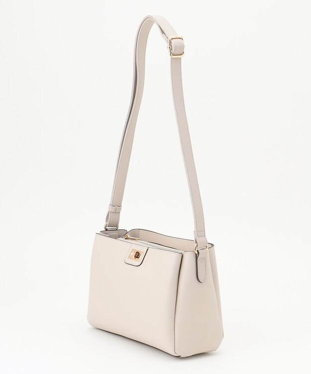 ANY マジカルライトメタルショルダーバッグ ライトグレー