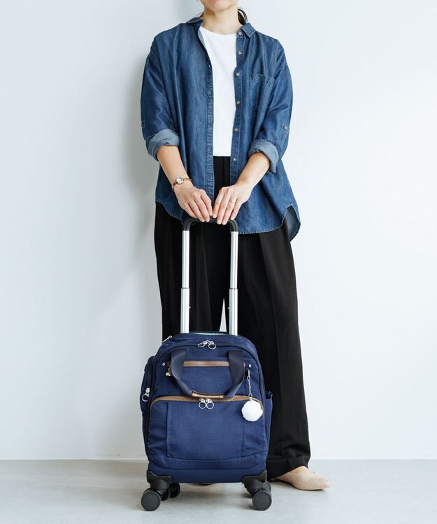 ACE BAGS & LUGGAGE Kanana project PJ8 トローリー 機内持ち込み 18L 17931 カナナプロジェクト ネイビー