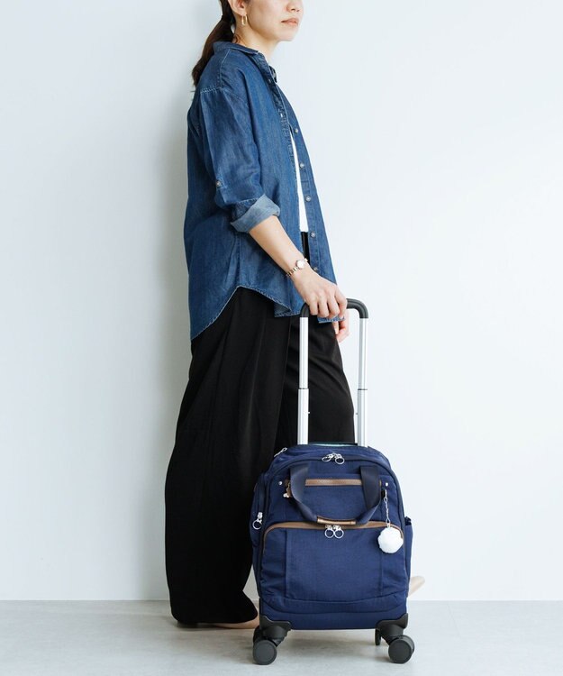ACE BAGS & LUGGAGE Kanana project PJ8 トローリー 機内持ち込み 18L 17931 カナナプロジェクト ネイビー