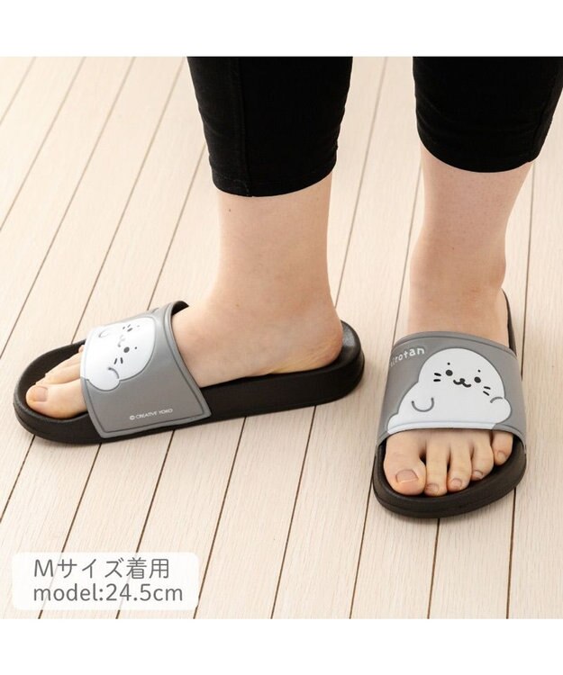 Mother garden しろたん サンダル　Ｓ / Ｍ / Ｌ グレー