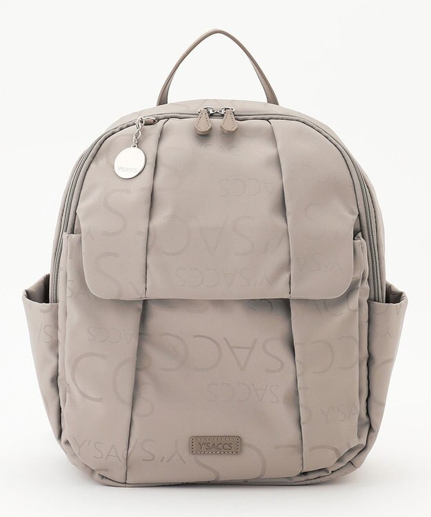Y'SACCS ロゴジャカード　リュックサック グレージュ