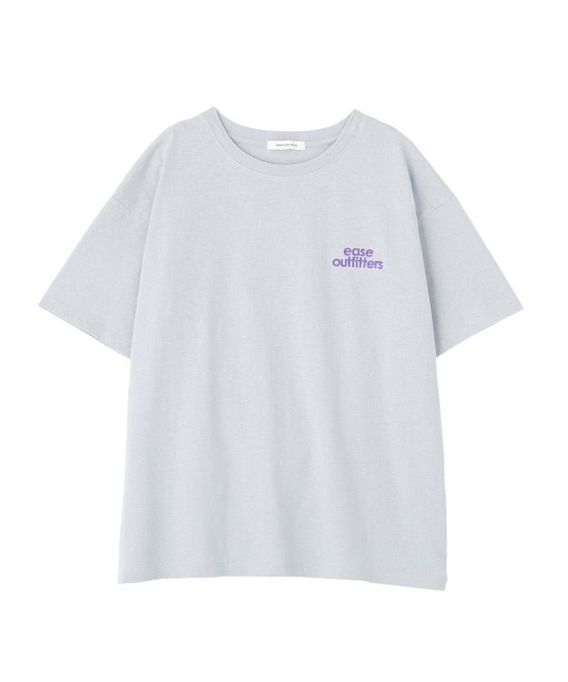 AMERICAN HOLIC 刺繍&フォトプリントTシャツ Light Gray