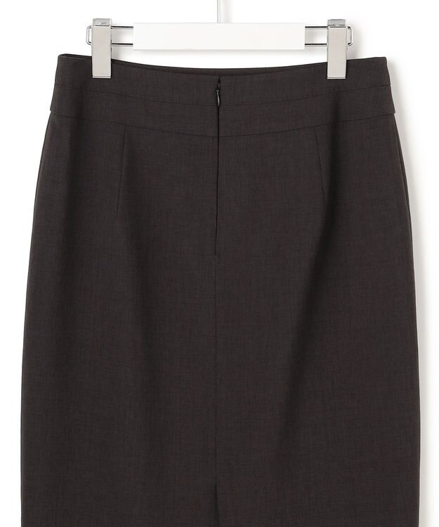 ICB 【先行予約】 レーヨンライクトロ タイトスカート チャコール