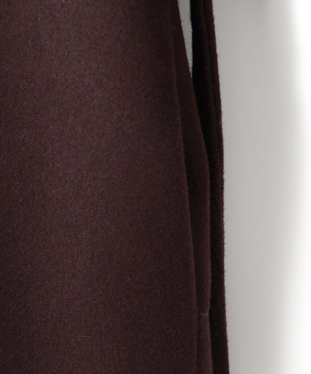 BEIGE， GABELLE / ロング丈チェスターウールコート Bordeaux