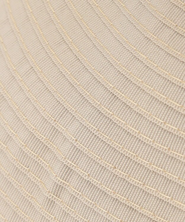 TOCCA 【UV95%以上カット・吸水速乾・抗菌防臭・洗える・サイズ調整可】GROSGRAIN RIBON HAT 帽子 ベージュ系