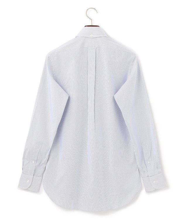 J.PRESS MEN 【PREMIUM PLEATS / 形態安定】マイクロストライプ シャツ / B.D. ネイビー系1