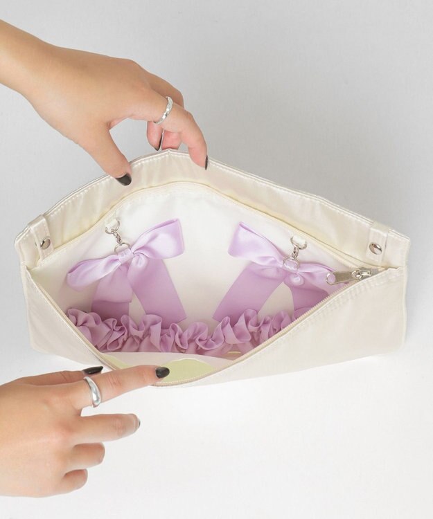 WEGO 【痛バ＆推し活グッズ】ときめき魔法DIYパールフラップS ホワイト