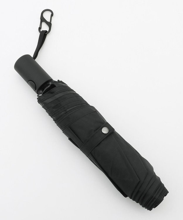 JOSEPH HOMME 【遮光率100%/UVカット100%/晴雨兼用/大きめ】  東レ サマーシールド 折りたたみ傘61cm ブラック系