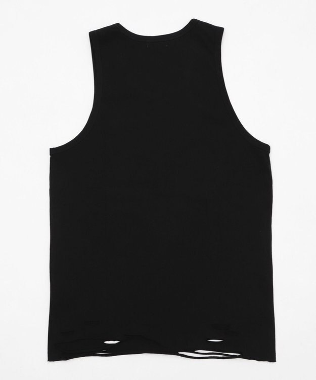 WEGO ダメージタンクトップ ブラック