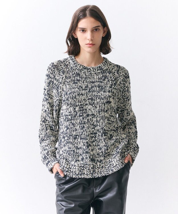 BEIGE， OPAL / チャンキーニットプルオーバー Monotone