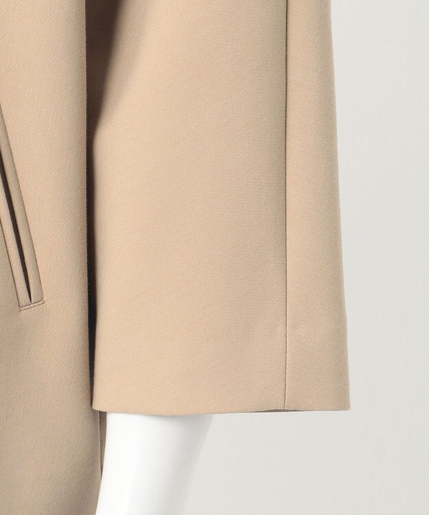 23区 L 【R(アール)】2WAYダブルクロス ノーカラージャケット ベージュ系