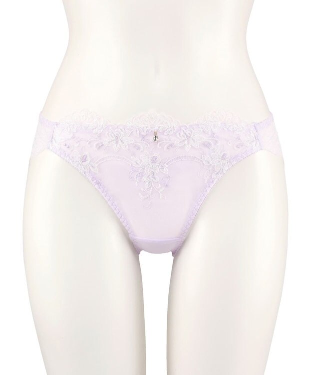 San-ai Resort（三愛水着楽園） エレガントコレクション【2503】バックレースショーツ パープル