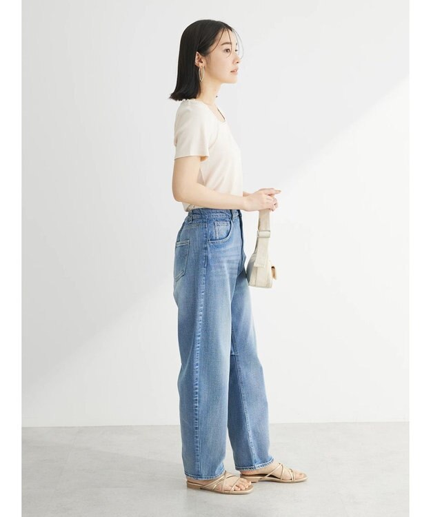 Green Parks ・ＳＵＧＡＲ　ＳＰＯＯＮ　パールスクエアプルオーバー Light Beige