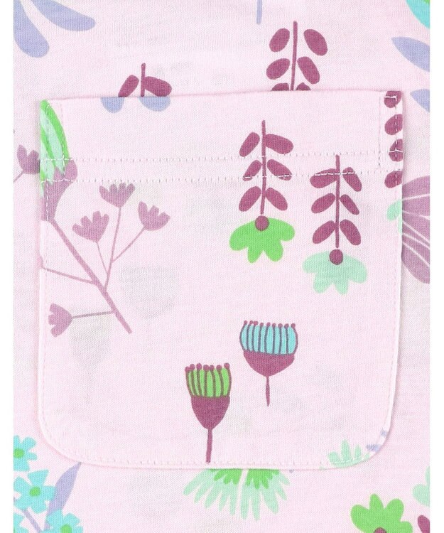 Wing ウイングスリープ パジャマ 5分袖 長ズボン 綿レーヨン天竺素材 レディース EP8024 ウイング／ワコール ピンク