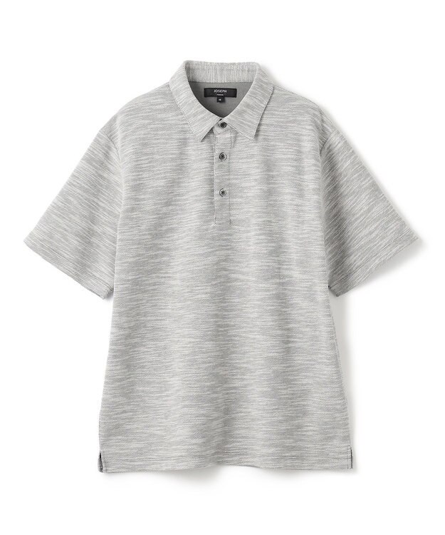 JOSEPH HOMME 【WEB・一部店舗限定】プリペラカノコジャージー　ポロシャツ ライトグレー系