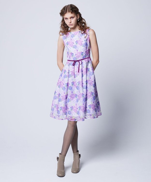 TOCCA 【洗える】BUTTERFLY BUSH ドレス オールドローズ系7