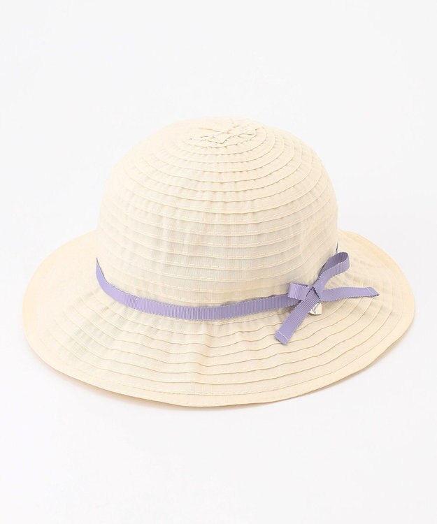 ANY KIDS リボン テープ ハット エクリュ