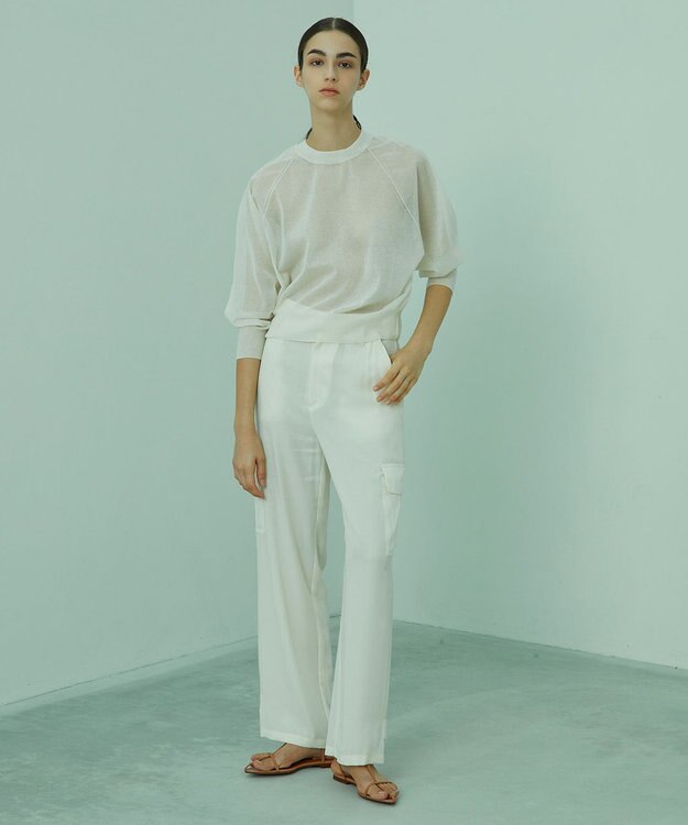 BEIGE， YUZU / カーディガン Ecru